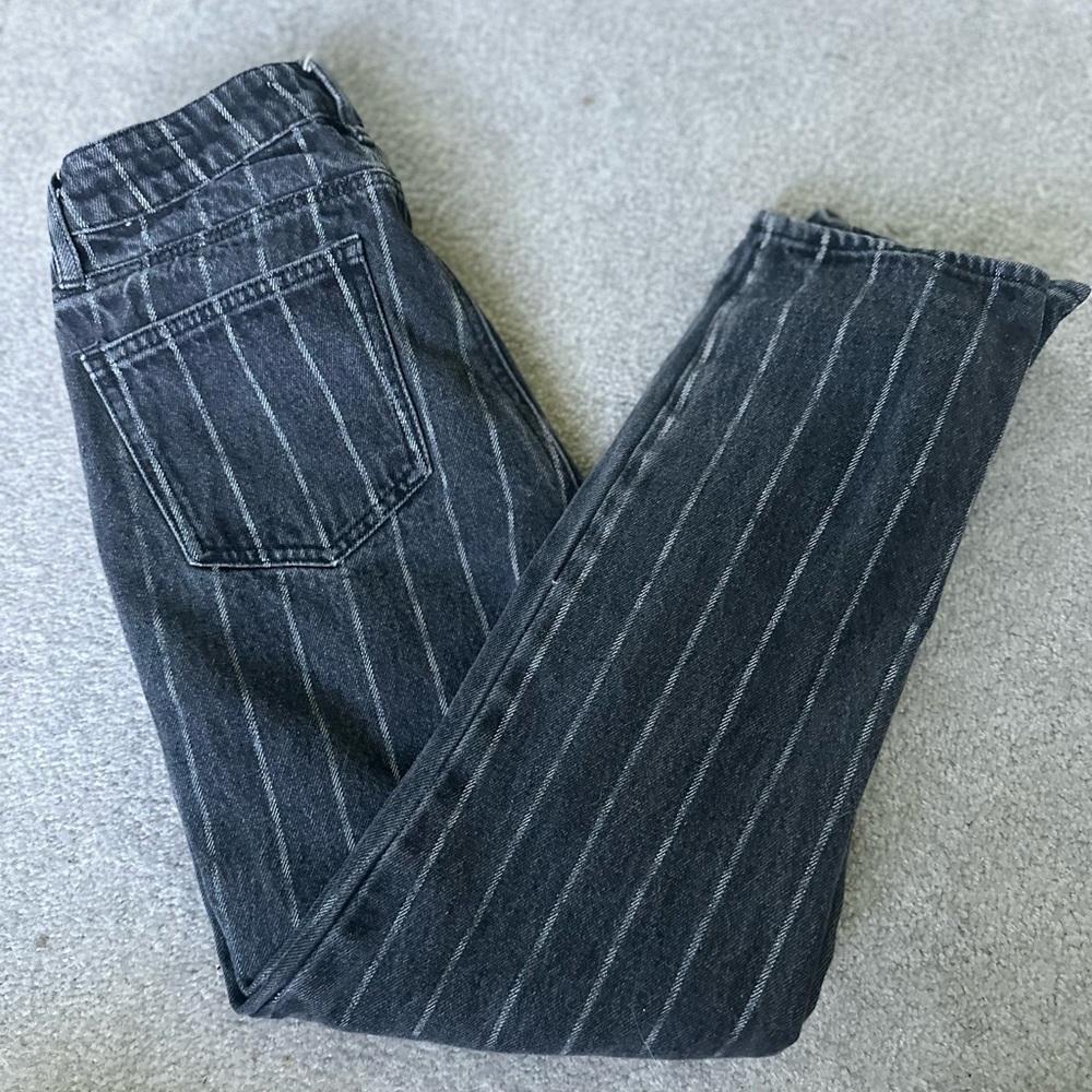 PacSun black jeans with white pinstripes - Picture 2 of 3